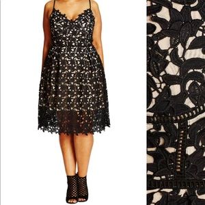 City Chic So Fancy Lace Dress - NWT 16